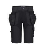 Shorts with holsterpockets Titan Flexpro, grey C60, Pesso