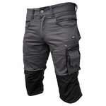 Trousers  Stretch 3/4 darkgrey C50, Pesso