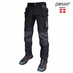 Trousers with holsterpockets Taurus Stretch, black C50, Pesso
