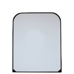 Windshield, upper, laminated for CASE/KOBELCO/NH excavators, CVA