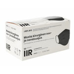 Näomask, meditsiiniline, must, kummidega, 50tk pakis, OTHER