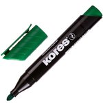 Permanent marker Kores green round tip 3–5 mm, Sakura