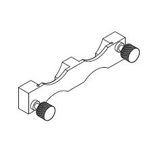 Wire guide asbly, outer 4-roll S22737, Lincoln Electric