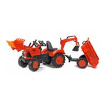 Pealeistutav pedaalidega traktor KUBOTA M135GX, Kubota
