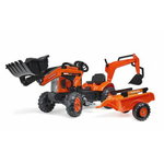 Polkutraktori kuormaajalla ja perävaunulla M7171 KUBOTA, Kubota