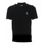 Mens polo shirt with orange piping KUBOTA L, Kubota