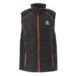 Bodywarmer, black/orange, unisex KUBOTA 3XL, Kubota