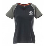 Womens t-shirt, grey/light grey KUBOTA 2XL, Kubota