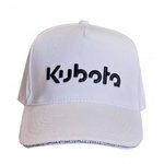 Cap, white KUBOTA, Kubota