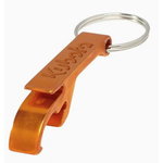 Orange bottle and can opener keyring KUBOTA, Kubota