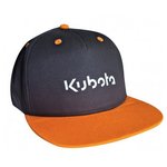 Cap, black/orange KUBOTA, Kubota