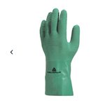 Chemical glove, green, 30 cm 10, Delta Plus