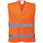 Hi-vis vest ls-rsv001, CL2 orange S/M, Pesso