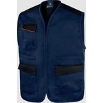 Veste M1GI2, tumši zila/oranža, L, Delta Plus