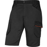 Trousers bermuda M2BE3STR grey/orange 4XL, Delta Plus