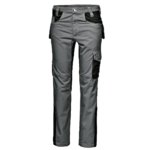 Work trousers FUSION ,grey/black 50, Sir Safety System