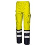 Welder/electrician trousers Multi MC5911ED CL3, hi-vis yellow/blue 44, Sir Safety System