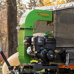 Leaf and lawn vacuum MIDvac (13 hp petrol engine), Foresteel