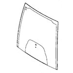 Windshield 3020, 4020, John Deere