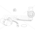Fuel lift pump, fits: 320/07065; 320/A7045; 320/A7237, Hifi Filter