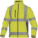 Hi-vis softshell jaka Moonlight2, CL3, dzeltena, 2XL, Delta Plus