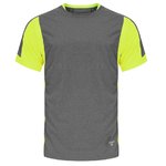 T-shirt Breeze, grey/yellow 3XL, Pesso