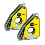 Mini welding magnet sguare 30°/60°,45°,90°, 10kg (2pcs/pack), Strong Hand Tools
