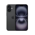 iPhone 16 128GB, melns, Apple