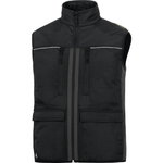Softshell veste Natori, pelēka/melna, 2XL, Delta Plus