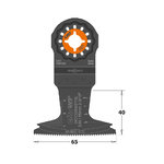 Multiinstrumenta asmens kokam un metālam 65 mm BiM Co8 5pcs STARLOCK, CMT