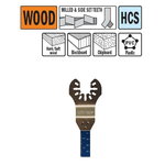 Multi-cutter blade for wood 10mm Z18TPI HCS, CMT