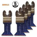 Zāģēšanas asmens kokam un metālam OMM15 5pcs 45x48mm Z18TPI BiM Co8, CMT