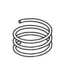 Atspere spolei SRM-4300R/350ES/420ES/510ES, Echo