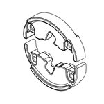 Clutch shoe set CS-3510AC/ES, Echo