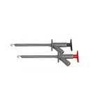 Testjuhtme otsikud, 2 mm konksuga, 10 A, 150 mm, komplekt 2, PeakTech