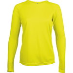 Hi-vis. shirt with long sleeves Proact for woman yellow XL, OTHER