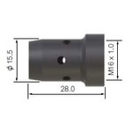 Gas diffuser, ceramic 28mm, Uniarc