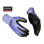 Gloves, Grip, nylon in nitrile-dipped palm 8, Pesso