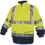 Work jacket PHVE2 High visibility yellow/navyblue M, Delta Plus