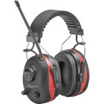 PIT-austiņas ar radio AUX-IN, SNR 27dB, Delta Plus