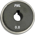 Feed rolls for Dex PM3000 (2pcs) for steel 0,8-1,0mm, Megmeet