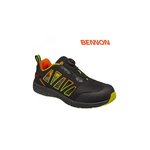 Safety shoes REBEL S1P ESD ATOP, black 44, Bennon
