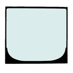 Rear glass, tempered for Kubota KX027-4, KX030-4, CVA