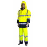 High-Visibility PU rainwear M
