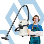 Apkope putekļu sūcējam H&G, Stokker