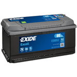 Käivitusaku EXCELL 85Ah 760A 353x175x175-+, Exide