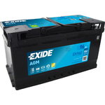 Akumuliatorius  AGM 96Ah 850A 353x175x190-+, Exide