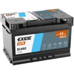 Battery EFB 65Ah 650A 278x175x175-+, Exide