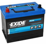 Käivitusaku DUAL 80Ah 510CCA 260x175x225+-, Exide