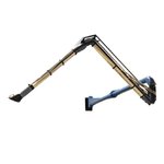 Self supporting arm D=150mm 4m+3m=7m - 500°C, Worky